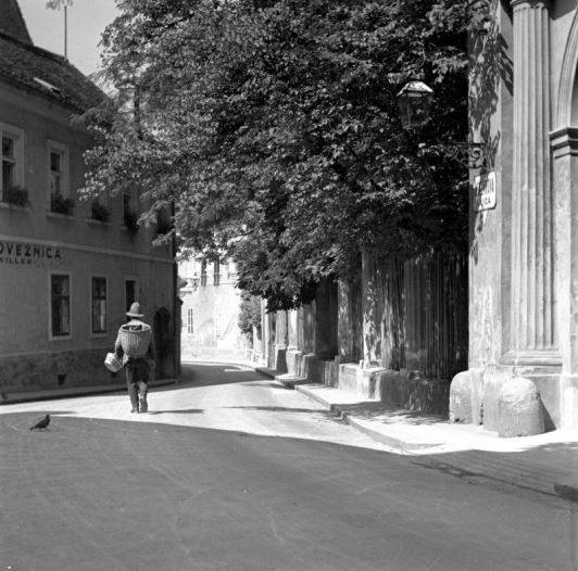 Gornji grad, Demetrova ulica 1940. godine